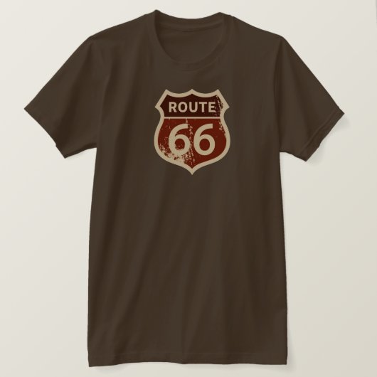 ROUTE 66 Tシャツ (デザイン正面)
