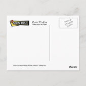 Route 66 Twistersアイスクリームサイン葉書 ポストカード (裏面)