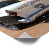 Route 66 Vintage Car Gas Stationの写真 ポスター (角)