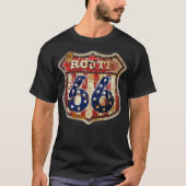 Route 66 weathered tシャツ (正面)