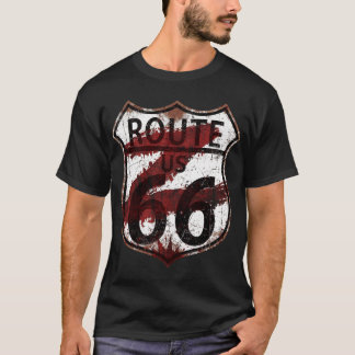 ROUTE 66 Z friend vintage Tシャツ
