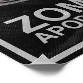 Route 66 Zombie Apopcalypseポスター ポスター (角)