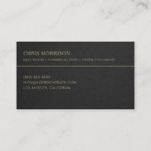 Route Driver Trucking Professional 名刺 (裏面)