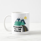 Route Outdoor Adventureに進む コーヒーマグカップ (左)
