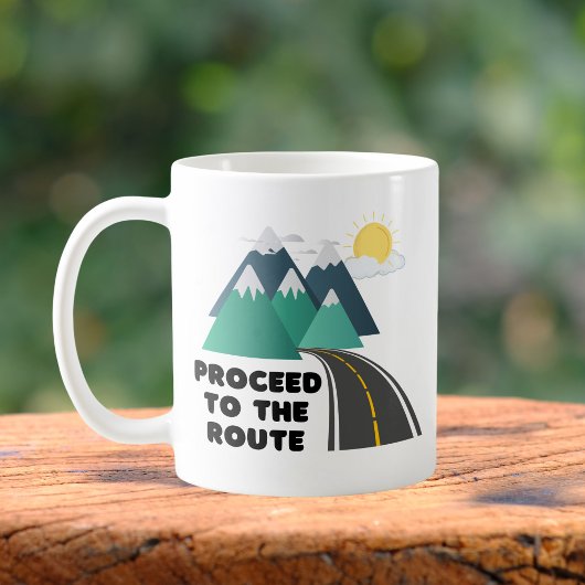 Route Outdoor Adventureに進む コーヒーマグカップ