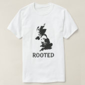 ROUTED UK Map TreeグラフィックTシャツ Tシャツ (デザイン正面)