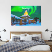 Rovaniemi, Finland キャンバスプリント (インサイチュ (寝室))
