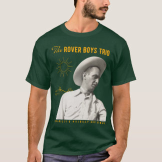 Rover Boys Trio Cowboy T-Shirt in Forest Green Tシャツ