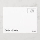 Rovinjのクアッド写真 ポストカード (裏面)