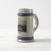 Rovinj、クロアチアステイン ビールジョッキ (正面右)