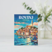 Rovinj Croatia ポストカード (スタンド正面)