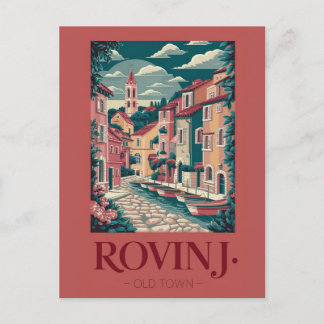 Rovinj Croatia VintageTravelポストカードランマー ポストカード