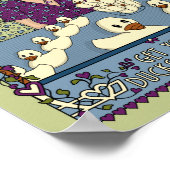 Row_A_8x10ポスターにアヒルを入れる ポスター (角)