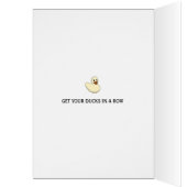 Row_A_Greetingカードでアヒルを取得する (内側 (左))