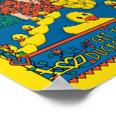 Row_B_8x10ポスターにアヒルを入れる ポスター (角)