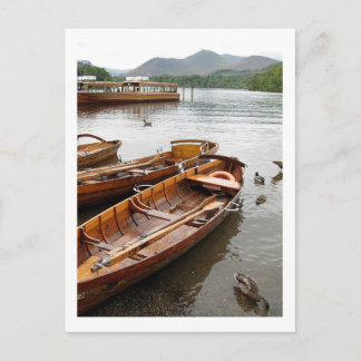 Row Boats: Derwentwater ポストカード