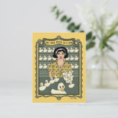 Row_C_ポストカードにアヒルを入れる ポストカード (スタンド正面)