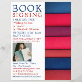 Row of Books, Writers Book Signing 広告's チラシ (正面)