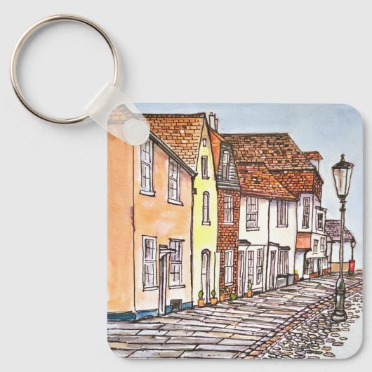 Row Of Houses キーホルダー (正面)
