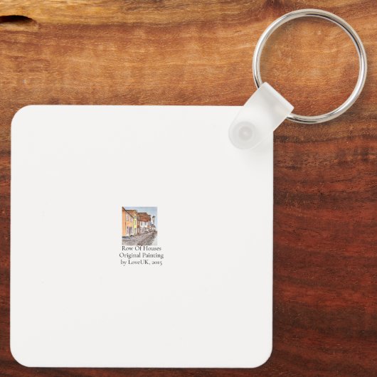 Row Of Houses キーホルダー (裏面)