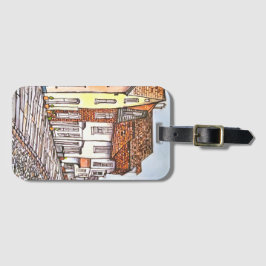 Row Of Houses ラゲッジタグ