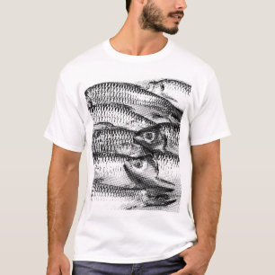 Row of Hoven's Carp: Bendayイラストレーション。 Tシャツ