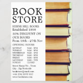 Row of Old Books, Book 広告 Store's チラシ (正面)