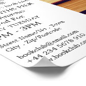 Row of Old Books, Book Club 広告's ポスター (角)