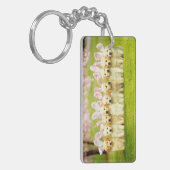 Row of Puppy Bunnies キーホルダー (正面左)