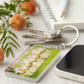 Row of Puppy Bunnies キーホルダー (正面右)