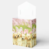 Row of Puppy Bunnies フェイバーボックス (オープン)