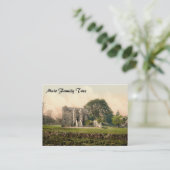 Rowallanの城、KilmarnockのAyrshire、スコットランド 名刺 (スタンド正面)