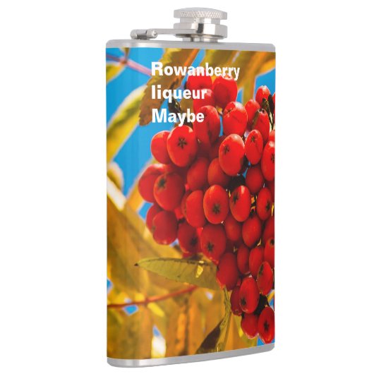 Rowan-berryのカスタマイおもしろいズ フラスク (右)