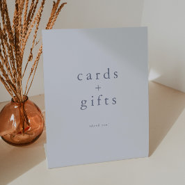 ROWAN Bohoボーイブルーユニークシンプルカードとギフト 台座サイン