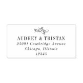 ROWAN Botanical Return Address ラバースタンプ (インプリント)