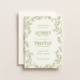 ROWAN Botanical Wedding Photo セーブザデート