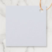 ROWAN Boy Blue Boho Rainbow Baby Shower Thank You フェイバータグ (裏面)