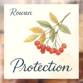 Rowan Protection ウィンドウサイン