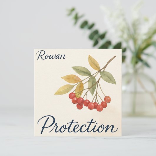 Rowan Protection Card (スタンド正面)