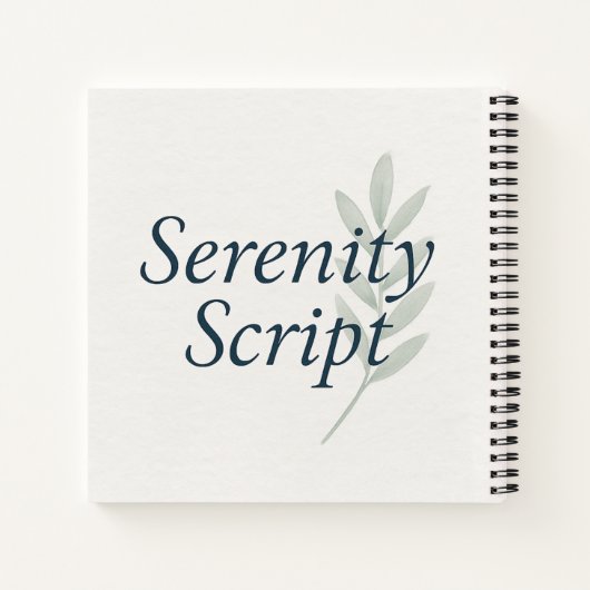 Rowan — Protection Spiral Notebook ノートブック (裏面)