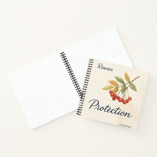 Rowan — Protection Spiral Notebook ノートブック (内部)