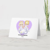 RowBoatグリーティングカード カード (裏面)