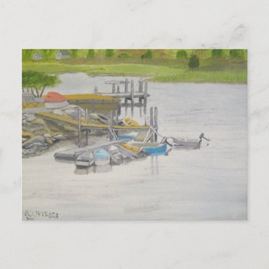 RowBotsMenemshaPond ポストカード (正面)