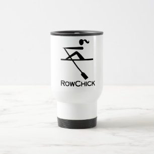 RowChickのロゴ トラベルマグ