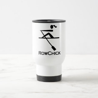 RowChickのロゴ トラベルマグ
