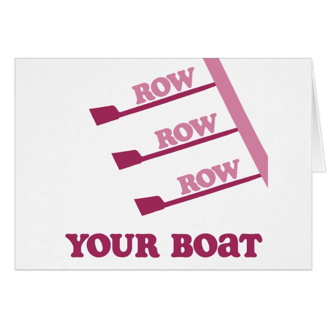 RowChickの列の列の列あなたのボート (正面横)