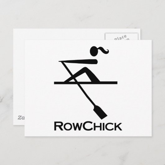 RowChickロゴ ポストカード (正面/裏面)
