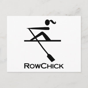 RowChickロゴ ポストカード