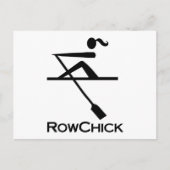 RowChickロゴ ポストカード (正面)