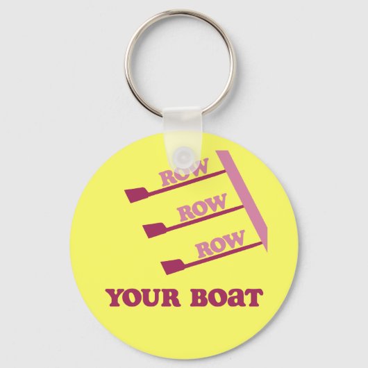 RowChick Row Row Row Your Boat キーホルダー (正面)